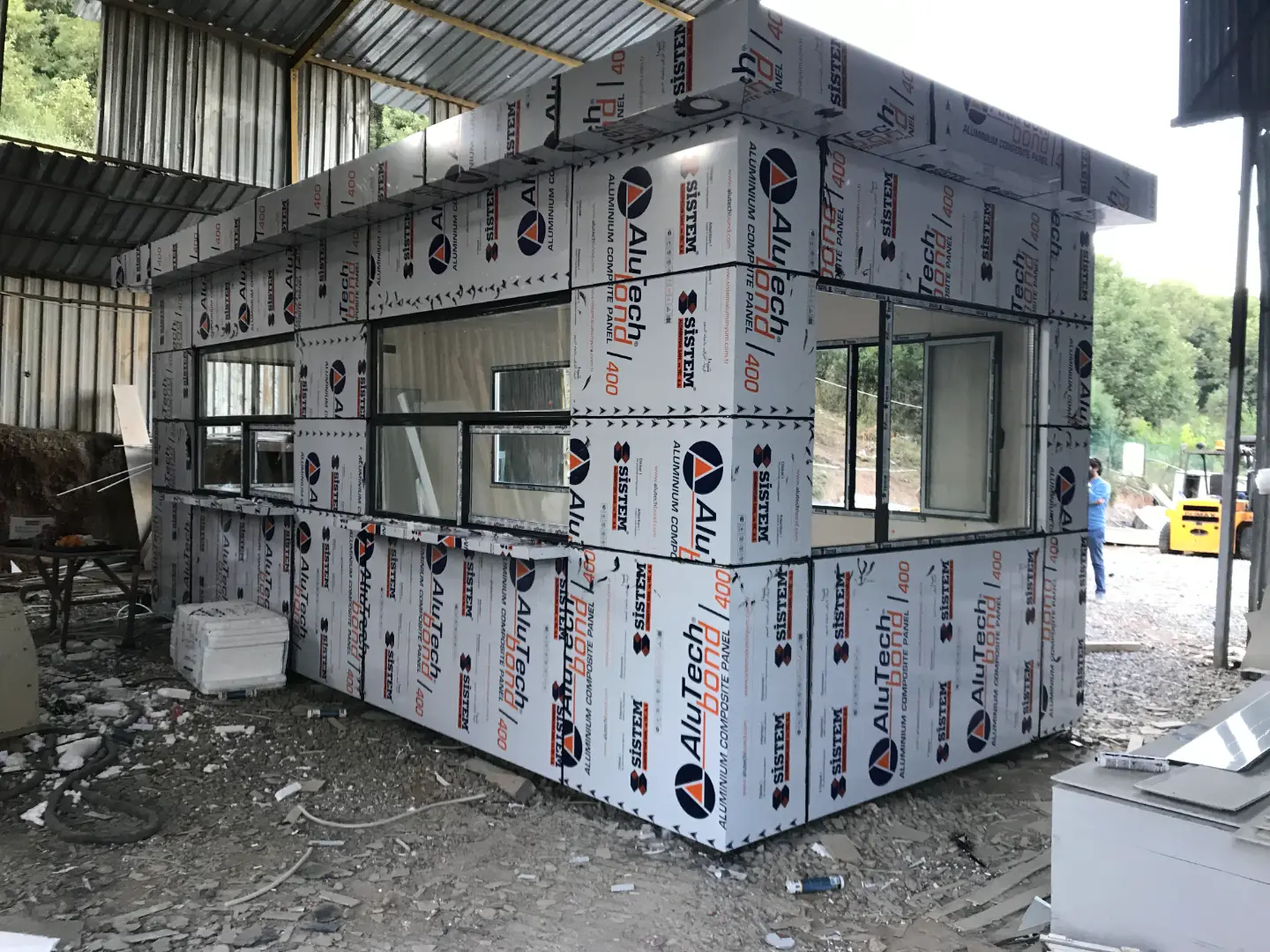  KOMPOZİT KAPLAMA CAFE KONTEYNER