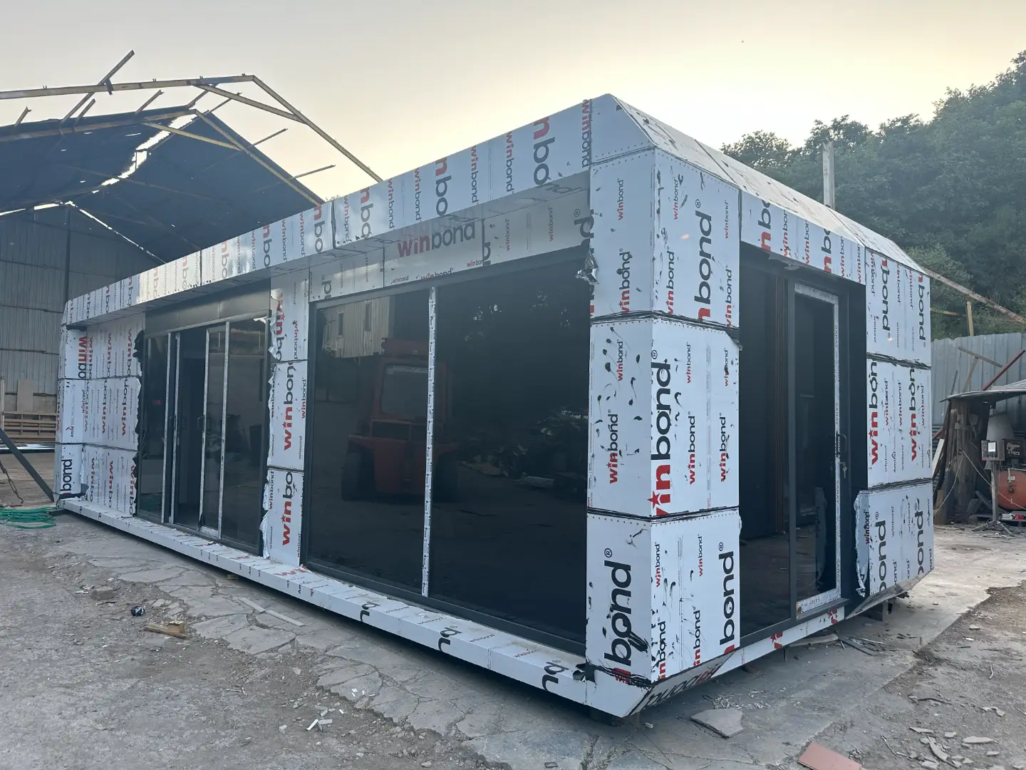 400cmx1200 KOMPOZİT KAPLMA OFİS KONTEYNER