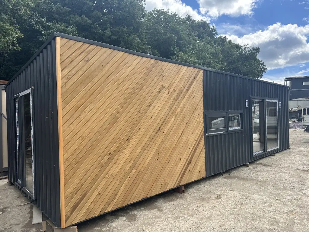 400x1200 48m2  Sac Kaplama Konut Konteyner