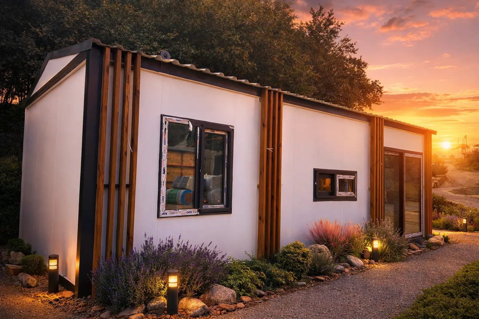 400x800 32 m2 BETOPAN KAPLAMA EV KONTEYNERİ