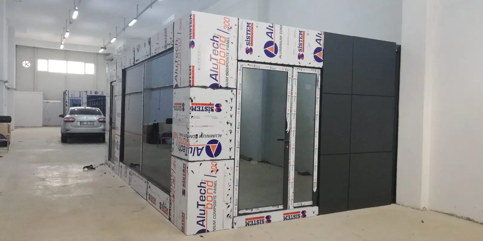 BİRLEŞİMLİ KOMPOZİT KAPLAMA  OFİS KONTEYNER 