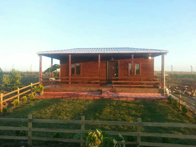  ÇATILI VERANDALI AHŞAP KAPLAMA KONUT KONTEYNER