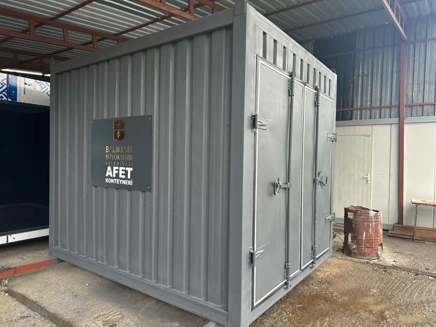 DEPREM AFET KONTEYNER