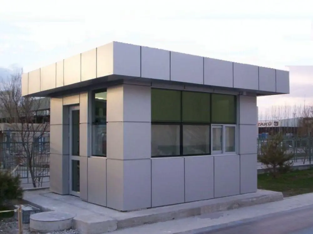 KOMPOZİT KAPLAMA GÜVENLİK KULUBESİ  