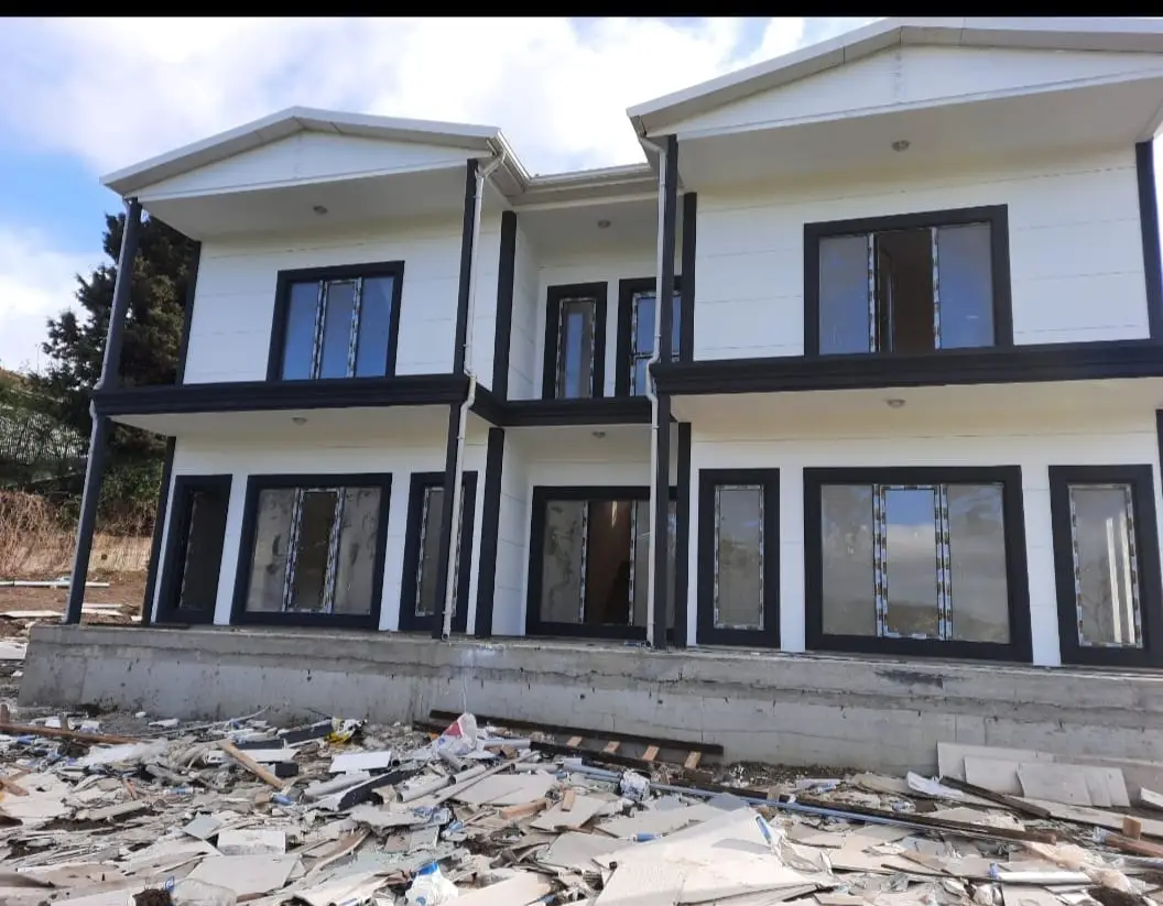 İKİ KATLI 200 M2 PREFABRİK BİNA