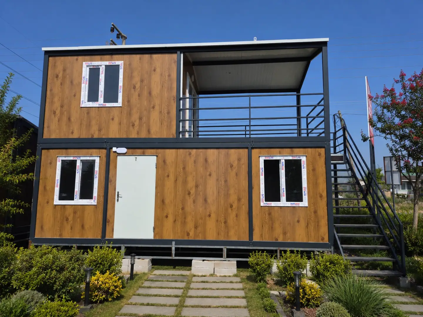 İKİ KATLI PANEL KONTEYNER