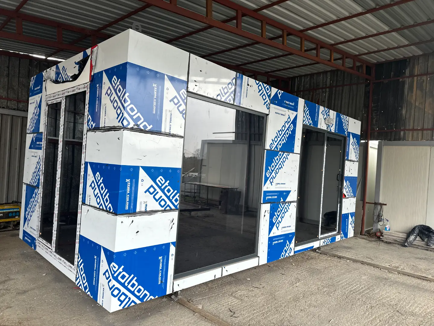 KOMPOZİT KAPLAMA OFİS KONTEYNER 15 M2