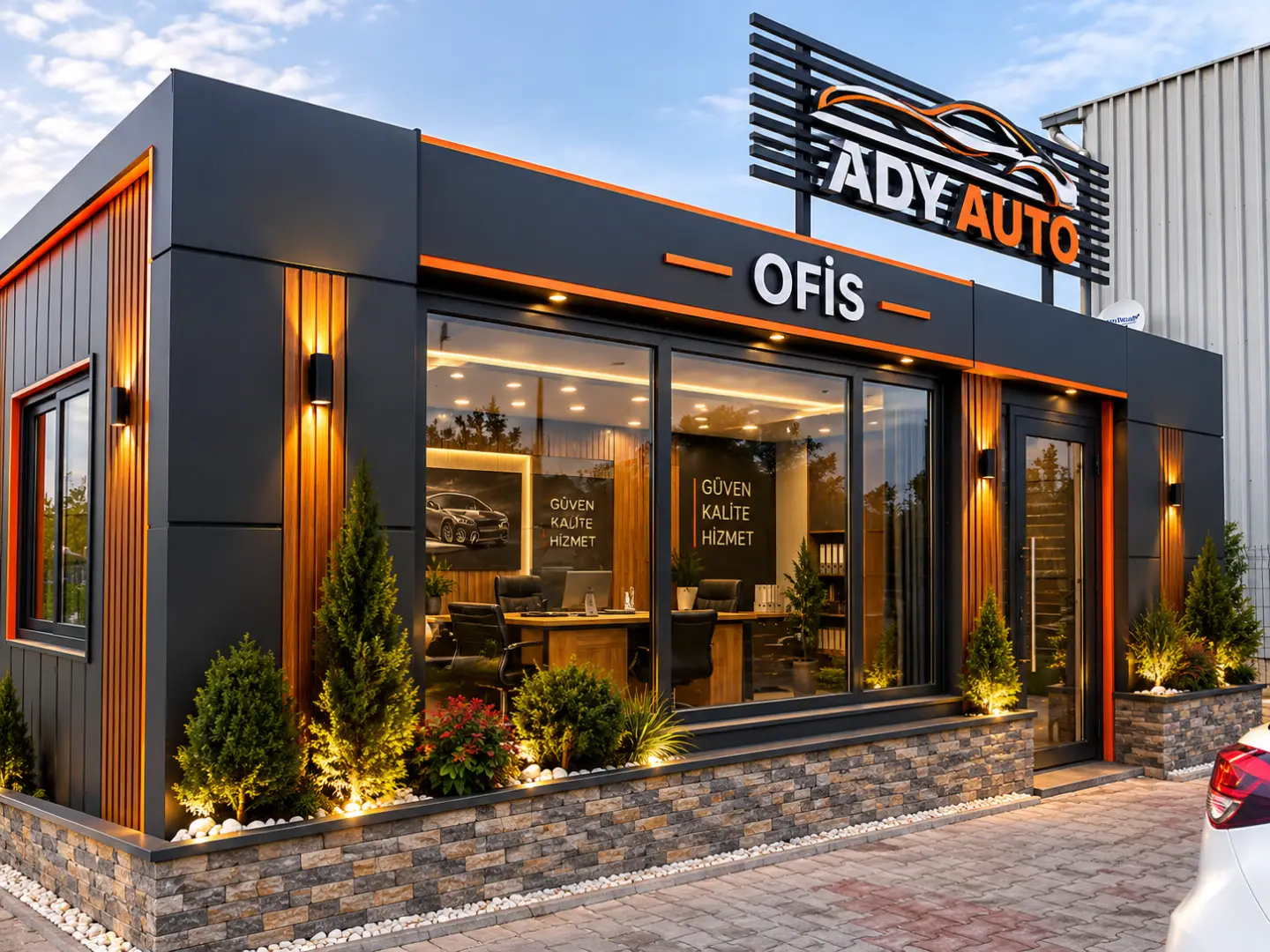  KOMPOZİT KAPLAMA OFİS KONTEYNER 21 m2